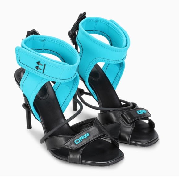 OFF-WHITE Touch strap 10cm heels - Picture 3 of 5